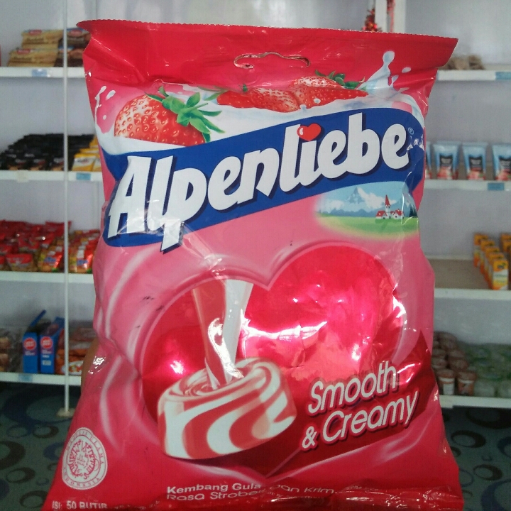 Alpenliebe Stroberi 