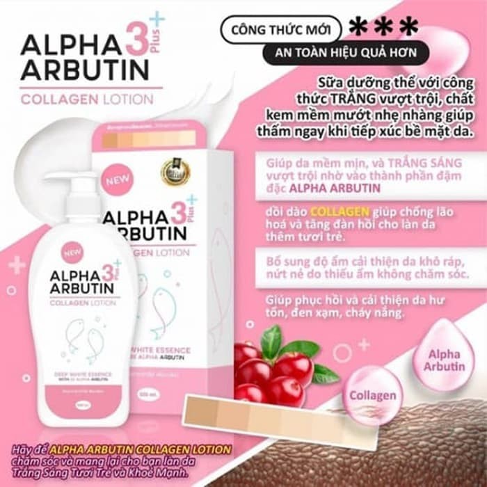 Alpha Arbutin Collagen Lotion