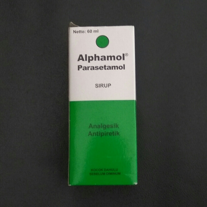 Alphamol Syrup Atau Paracetamol