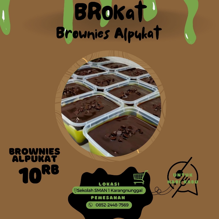 Alpukat Brownies