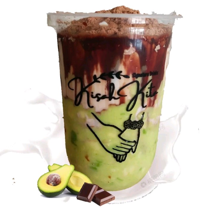 Alpukat Kocok Coklat Milo