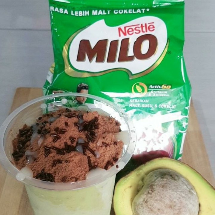 Alpukat Kocok Plus MILO