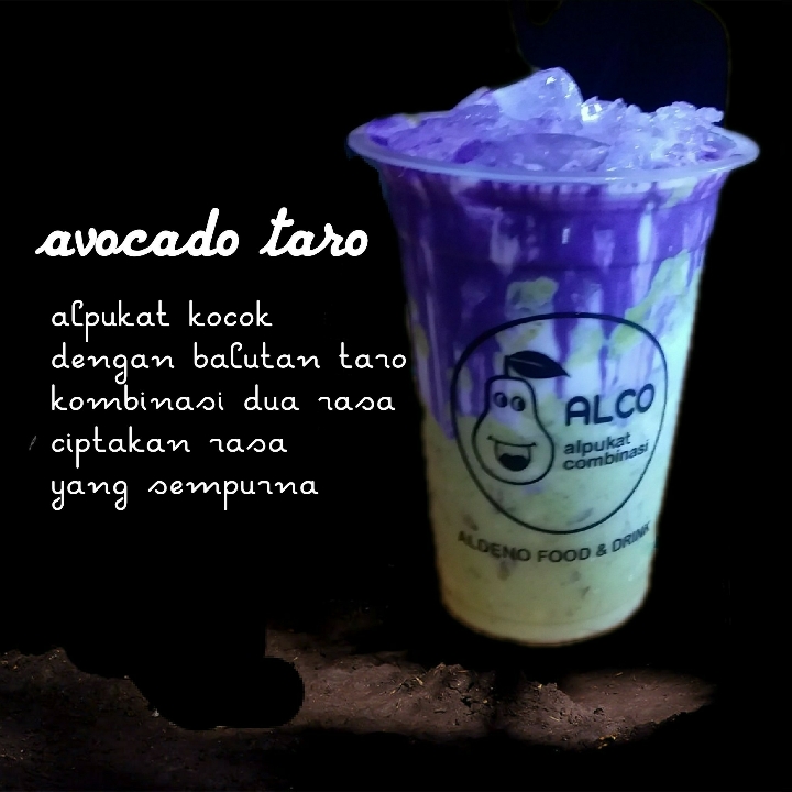 Alpukat Kocok Taro