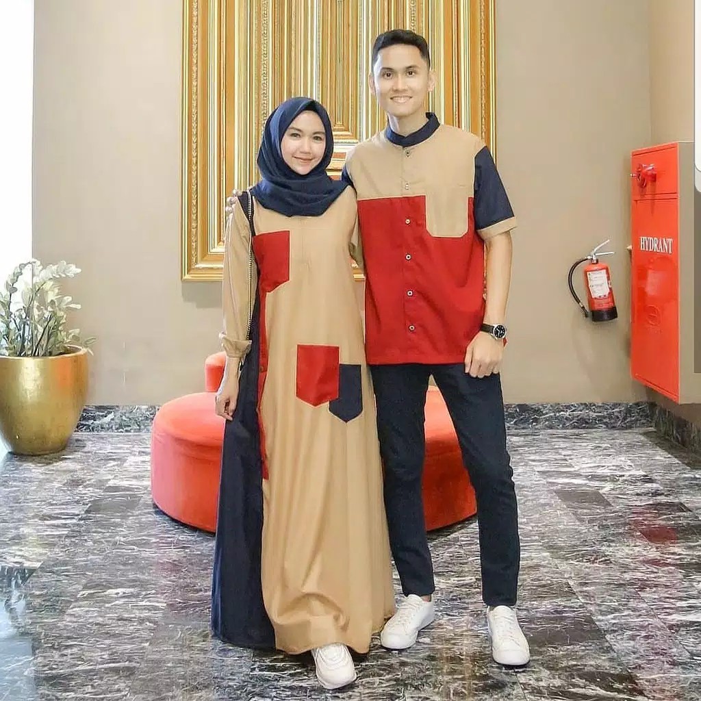 Amelia Couple  Baju Pasangan Best Seller  Busana Muslim