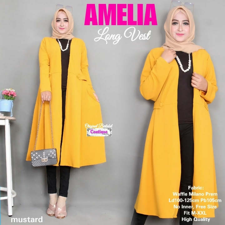 Amelia Long Vest