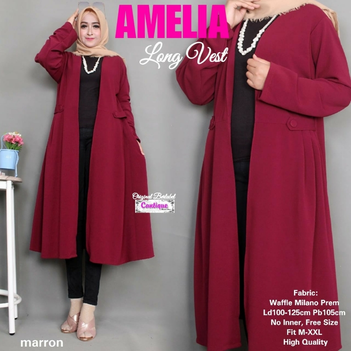 Amelia Long Vest 2