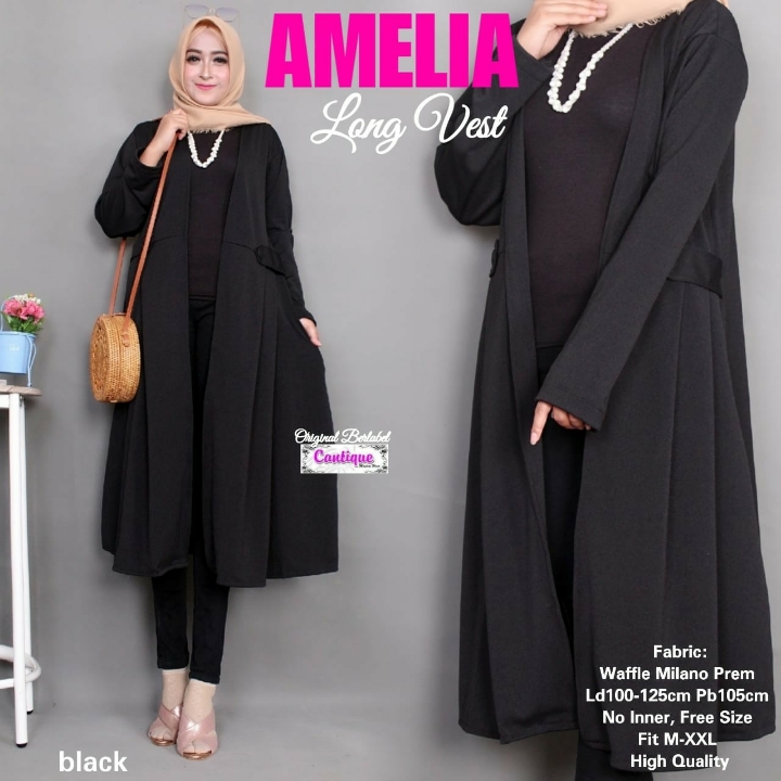 Amelia Long Vest 4