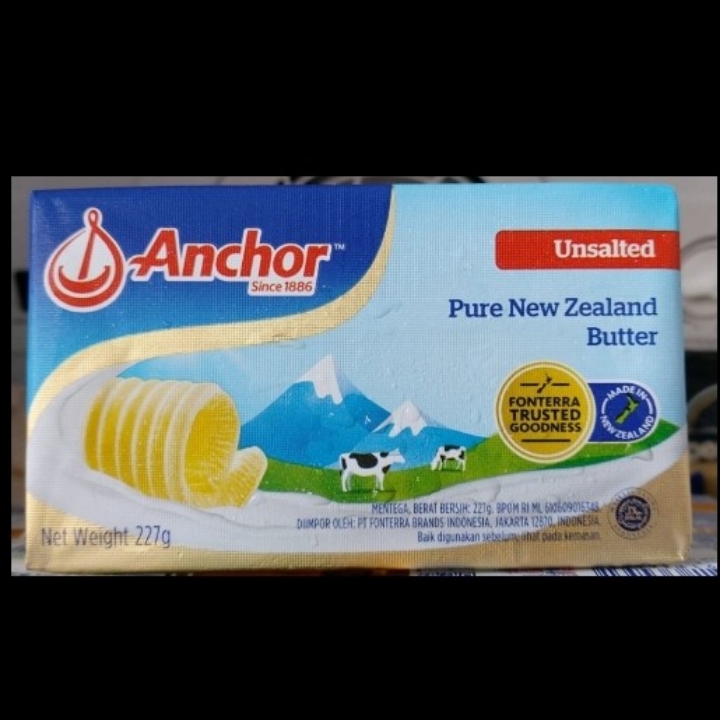 Anchor Unsalted Butter 227gr