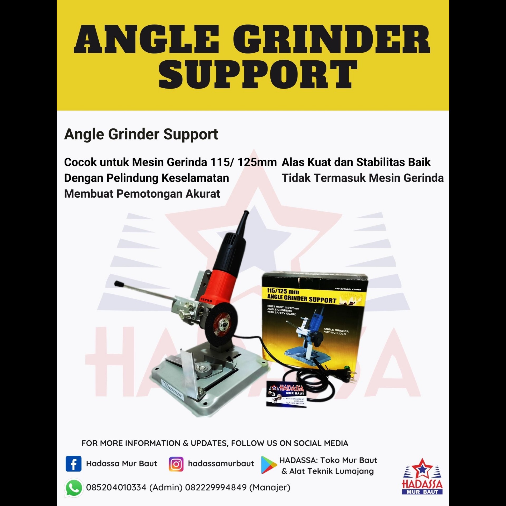 Angle Grinder Support