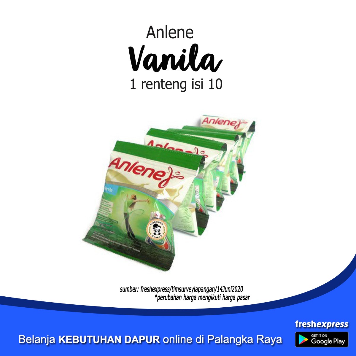 Anlene Vanila Isi 10