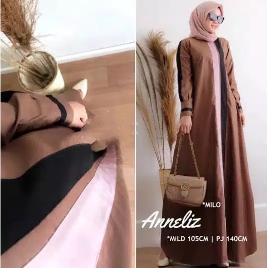 Anneliz Dress MUSLIM WANITA