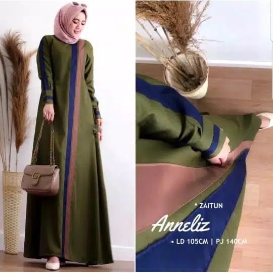 Anneliz Dress MUSLIM WANITA 3