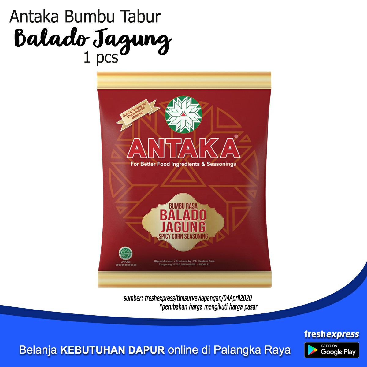 Antaka Balado Jagung 100 Gram