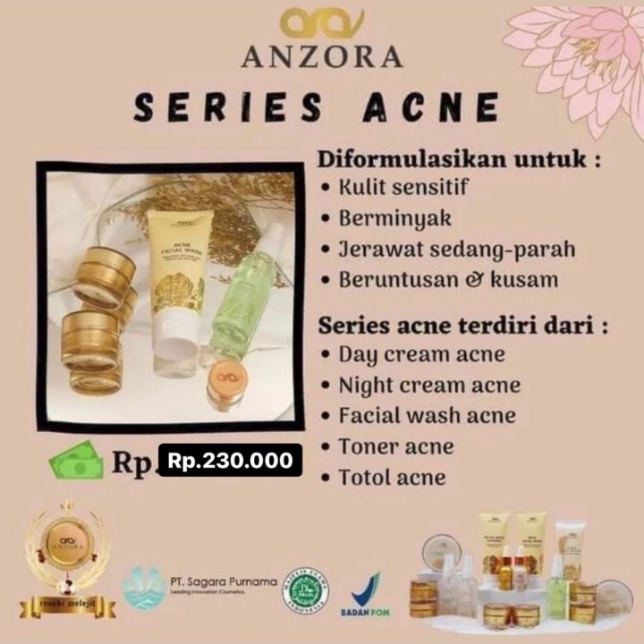 Anzora Paket Series Acne