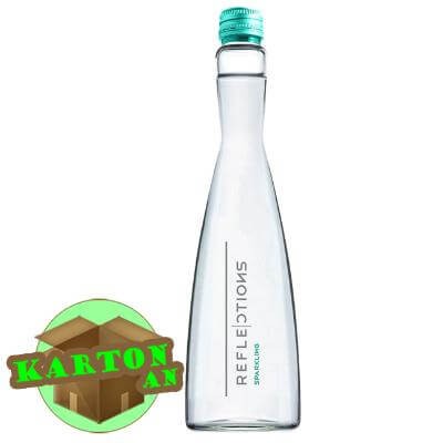 Aqua Sparkling 380ml Karton an  Air Minum Mineral