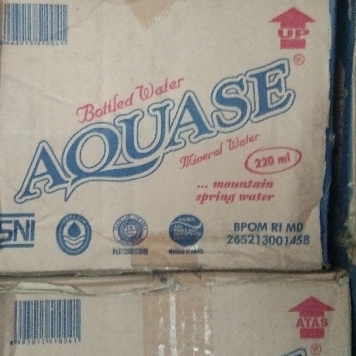 AQUASE GELAS 220 Ml Dos