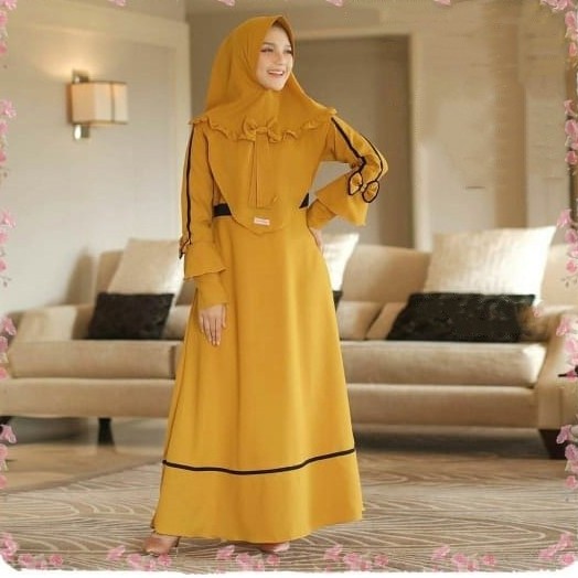 Ariella Set l Gamis Maxi l Dress Maxy Outfit Muslim