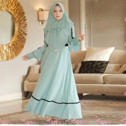 Ariella Set l Gamis Maxi l Dress Maxy Outfit Muslim 2