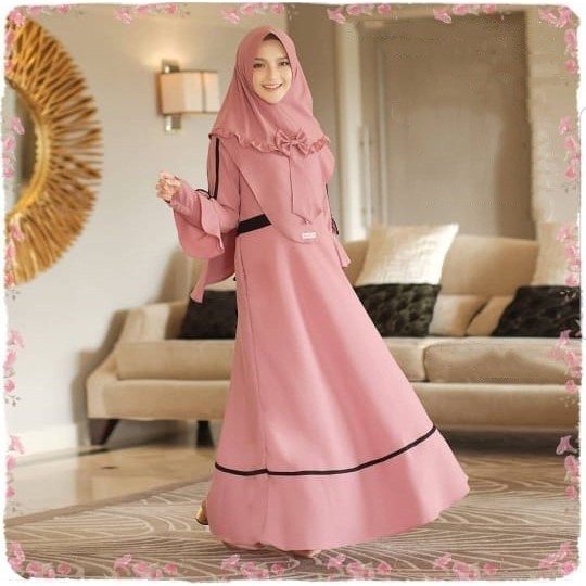 Ariella Set l Gamis Maxi l Dress Maxy Outfit Muslim 3