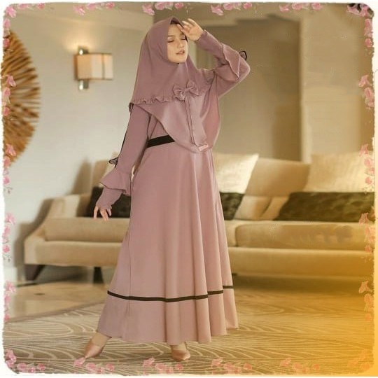 Ariella Set l Gamis Maxi l Dress Maxy Outfit Muslim 4