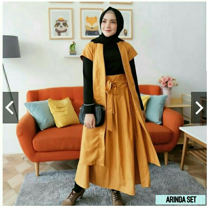 Arinda Set Mustard