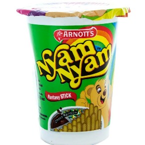 Arnotts Biscuit Nyam-Nyam Fntasy Stick Sparkling Choco 25G