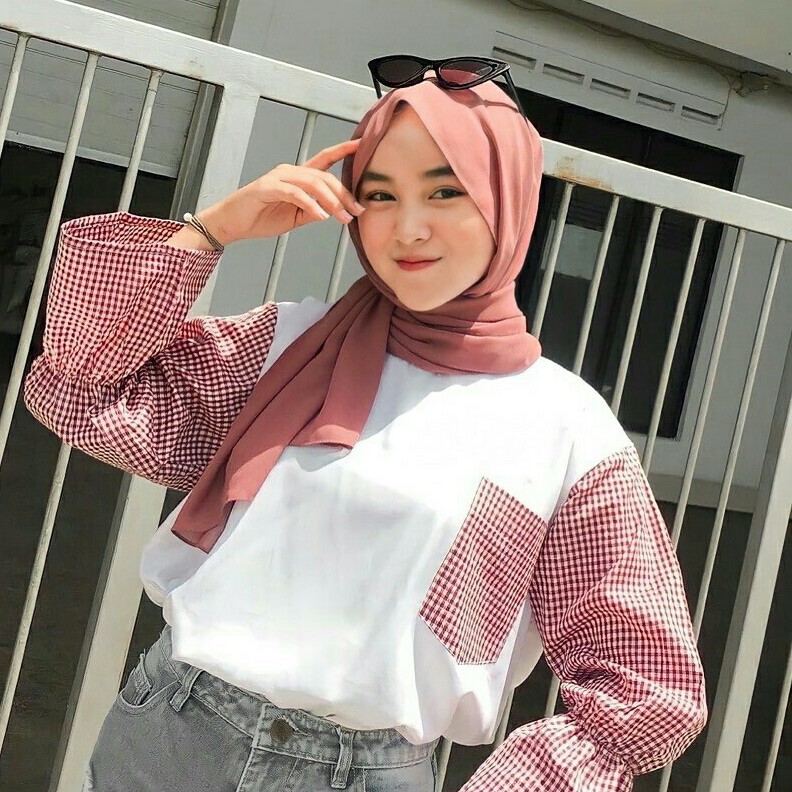 Aroha blouse - atasan wanita - pakaian wanita - blouse wanita - blouse