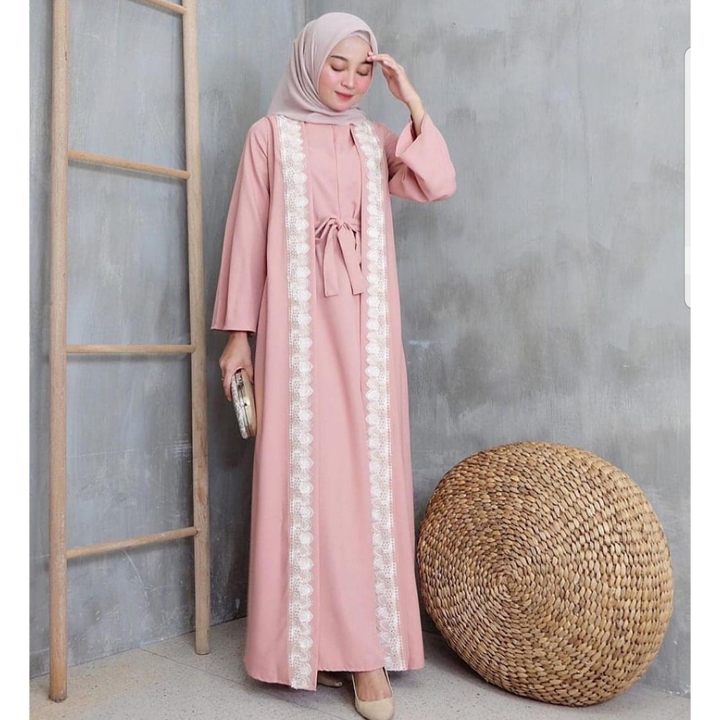 Arwani Dress  Dres Maxy Gamis Maxi Muslim Wanita