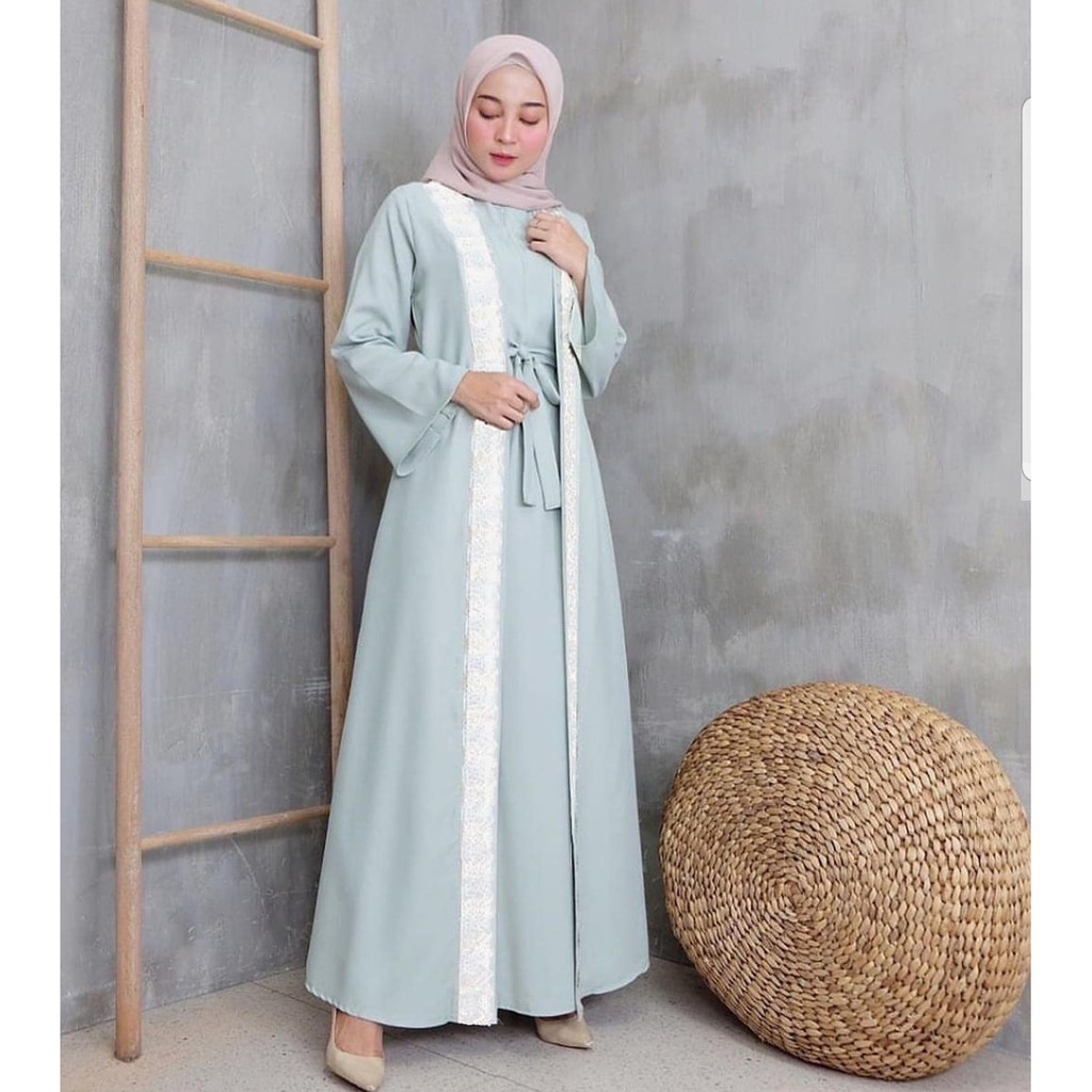 Arwani Dress  Dres Maxy Gamis Maxi Muslim Wanita 4