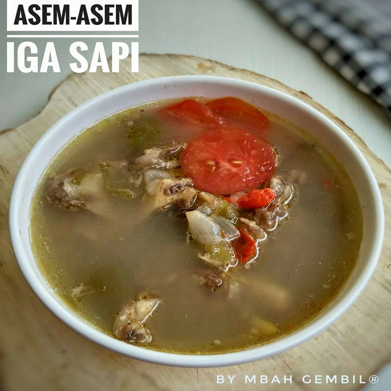 Asem-asem Iga Sapi