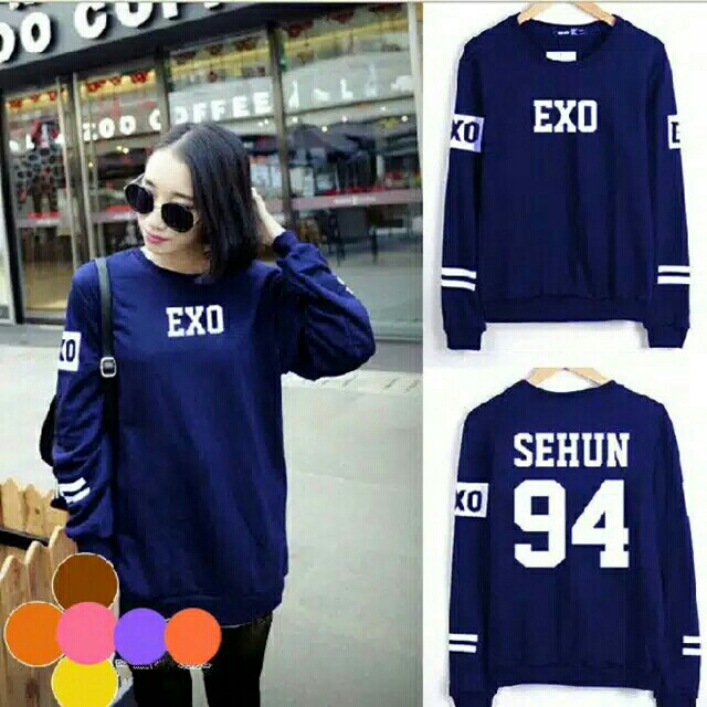 Atasan Exo Navy