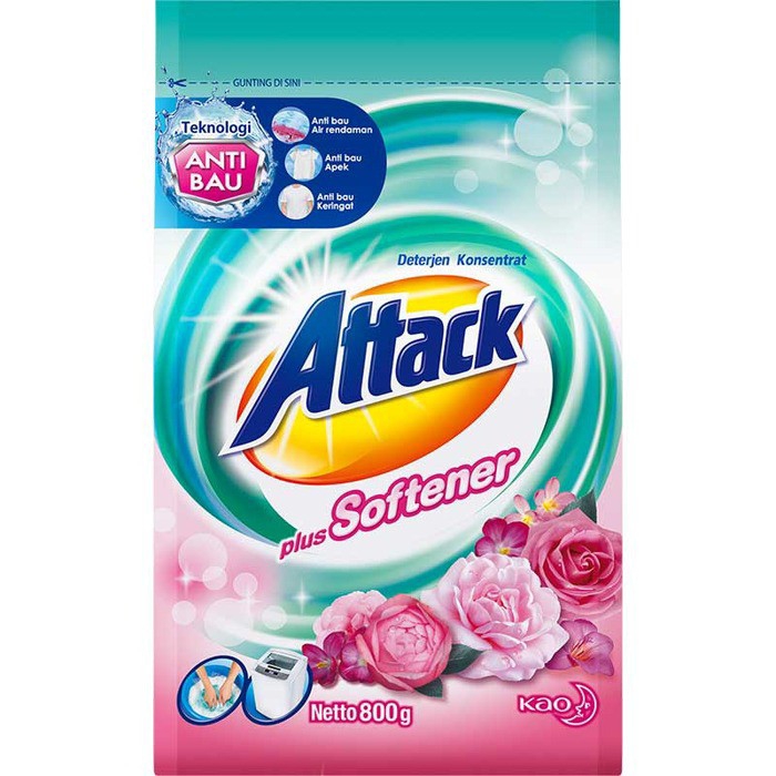 Attack Plus Softener 800g