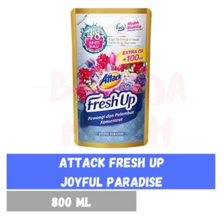 Attack Softener Fresh Up Joyful Paradise 800 ml