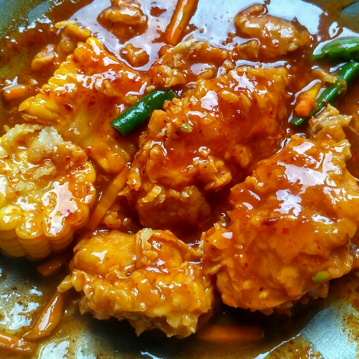 Ayam Crispy Asam Manis 