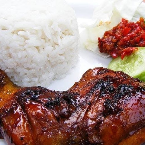 Ayam Bakar Dan Nasi