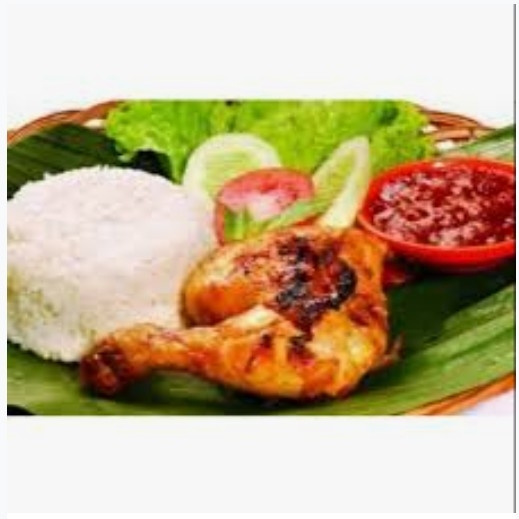 Ayam Bakar Dan Nasi