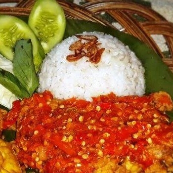 Ayam Bakar Geprek Nasi