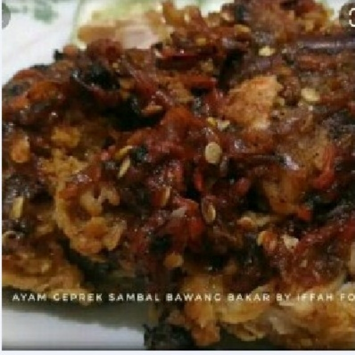 Ayam Bakar Geprek Sambel Bawang