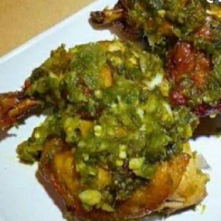 Ayam Bakar Geprek Sambel Ijo