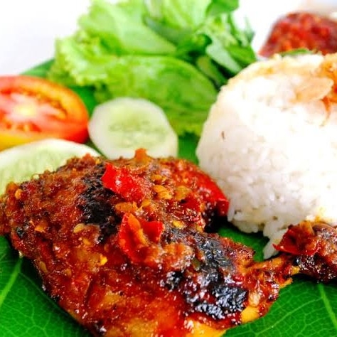 Ayam Bakar Kecap Pedas Nasi