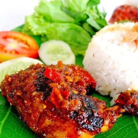 Ayam Bakar Kecap Pedas Nasi