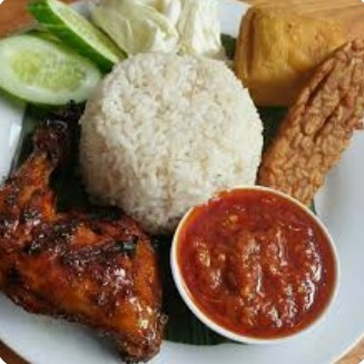 Ayam Bakar Komplit