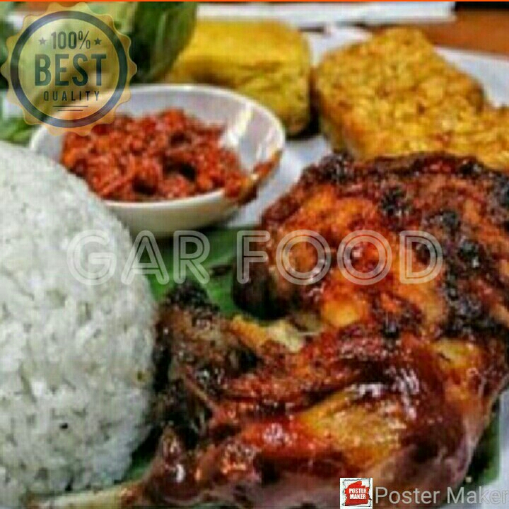 Ayam Bakar Komplit