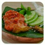 Ayam Bakar Paha Sambal Geprek