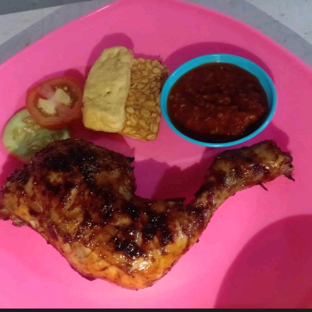 Ayam Bakar Pedas Manis Tanpa Nasi