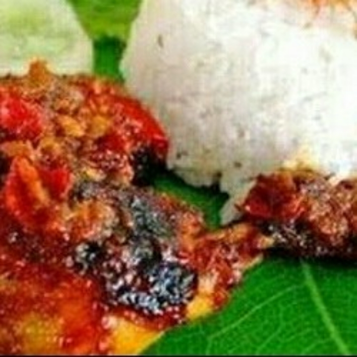 Ayam Bakar Penyet  Nasi