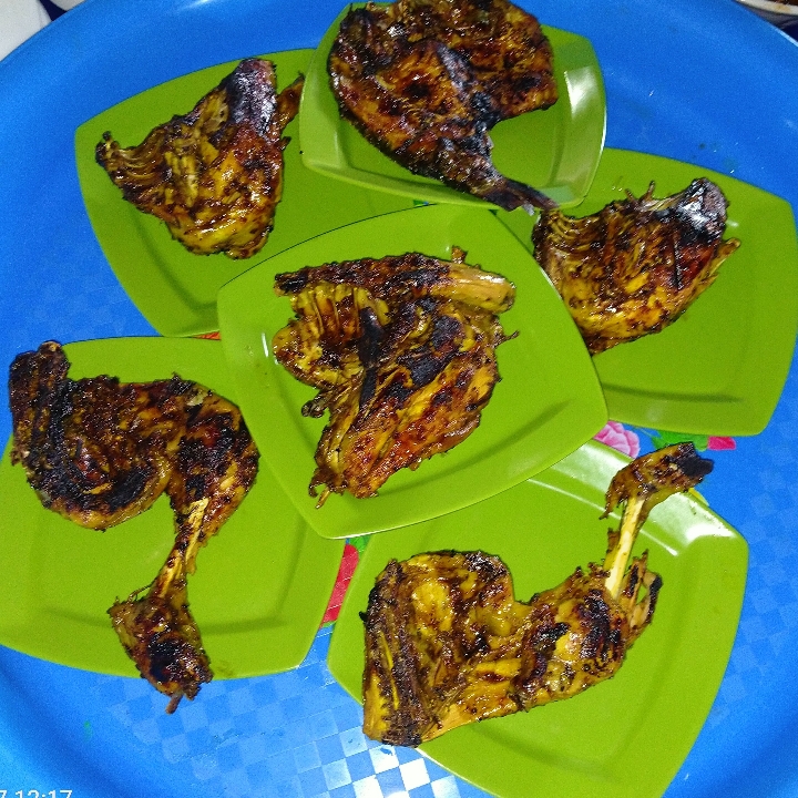 Ayam Bakar Plus Nasi