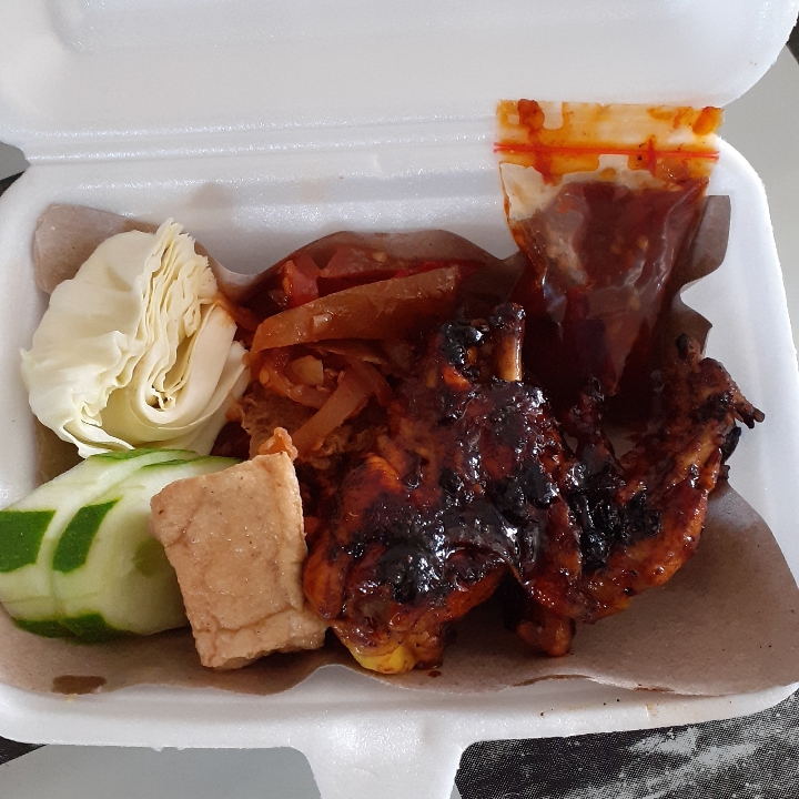 Ayam Bakar Potong Tanpa Nasi