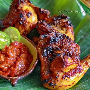 Ayam Bakar Sama Nasi