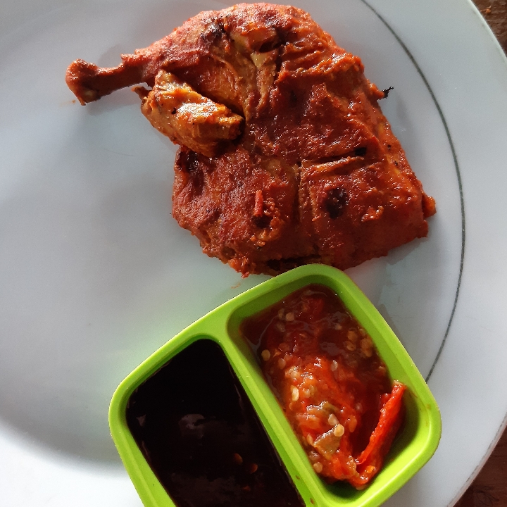 Ayam Bakar Tanpa Nasi